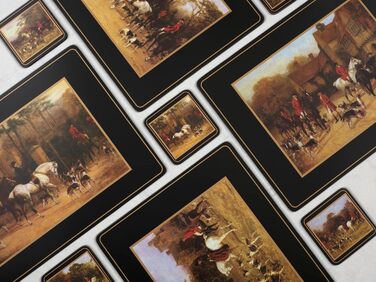 Tally Ho Coasters, 6 Pieces (m)