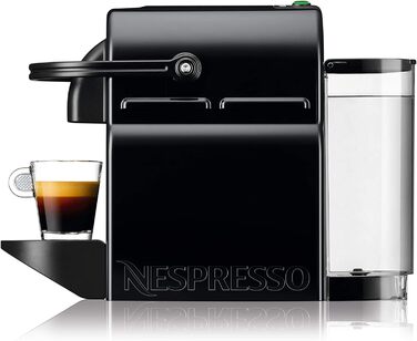 Кавомашина капсульна Nespresso De'Longhi EN 80.B Inissia, 0.7 л, чорна, високий тиск, енергозбереження, автоматичне вимкнення, для еспресо та лунго