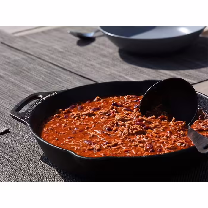 Petromax Frying Pan with Handle - Frying pan made of cast iron for all types of grills and stovetops, gas flames, oven, or outdoor cooking - Searing, braising, and roasting with a non-stick effect - 20 cm diameter