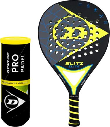 М'ячі для падел-тенісу Dunlop Pro, 4 банки по 3 м'ячі, преміум якість, ідеальні для турнірів та інтенсивних ігор