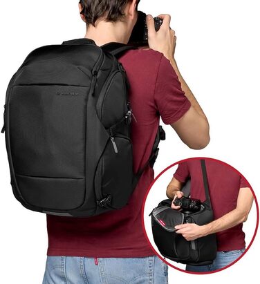 Рюкзак для камери Manfrotto Advanced Fast III з відділенням для ноутбука та змінними перегородками