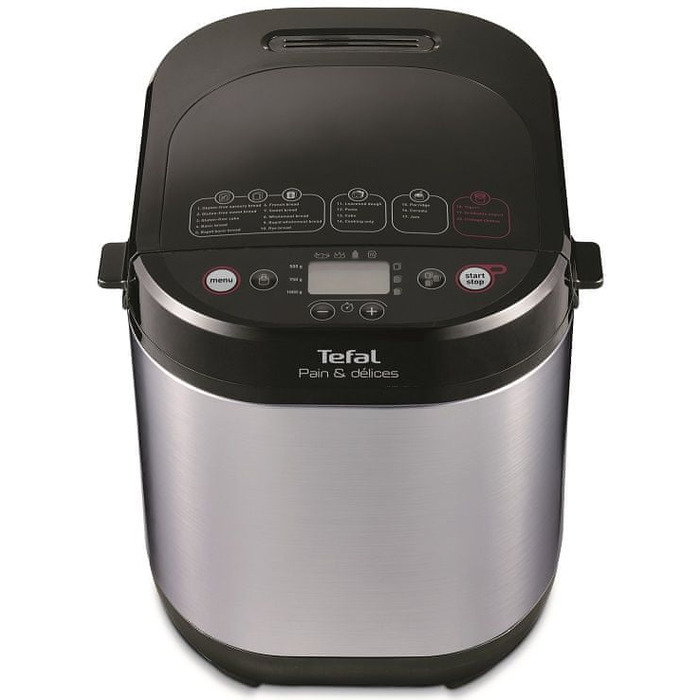 Хлібопічка Tefal PF240E38, сріблястий/сірий, 700 Вт