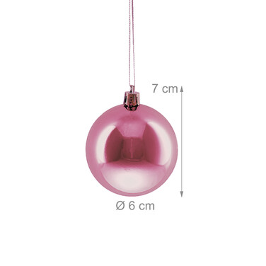 Relaxdays Set of 100 Christmas Baubles