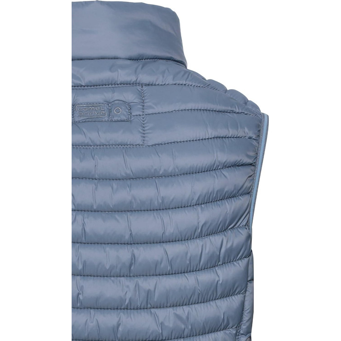 Жилет жіночий Camel Active зі стеганого переробленого поліаміду (50, Димчасто-блакитний)