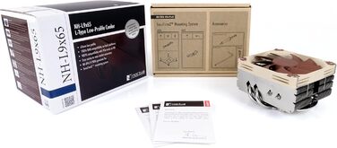 Noctua NH-L9x65: Преміум-кулер для CPU з низьким профілем (колір: коричневий)