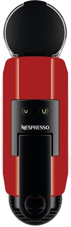Кавова машина капсульна Nespresso De'Longhi Essenza Mini EN 85.R, 19 бар, 0,6 л, набір з 7 капсул, червона, без спінювача молока