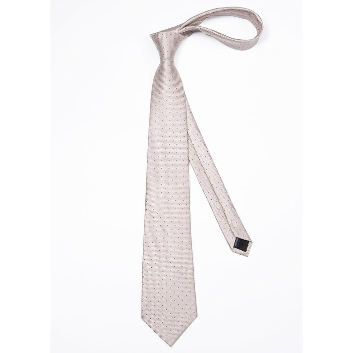 Краватка Enlision для чоловіків у клітинку з нагрудником, формальна краватка та краватка для бізнесу, комплект краватки та нагрудника, шампань