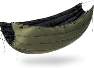 Onewind Hammock Underquilt, full-length underquilt with insulation for hammock camping, 4 seasons, hiking, backpacking, and travel. Lightweight and portable