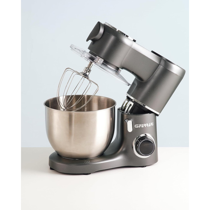 Планетарний міксер G3 Ferrari Pastaio, нержавіюча сталь, антрацит