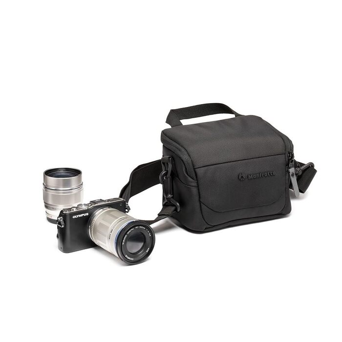 Сумка Manfrotto Advanced M III для дзеркальної та бездзеркальної камери з об'єктивом + дощовик