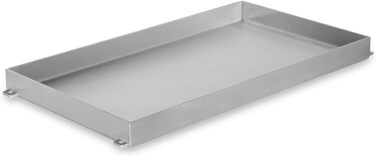 Enders EDELSTAHL-GRILLPFANNE Burn Chamber for the Enders gas grill URBAN and EXPLORER NEXT series, Grill Pan, Stainless Steel Pan, Grill Accessory, Grill Pan/Wok #2076, Silver
