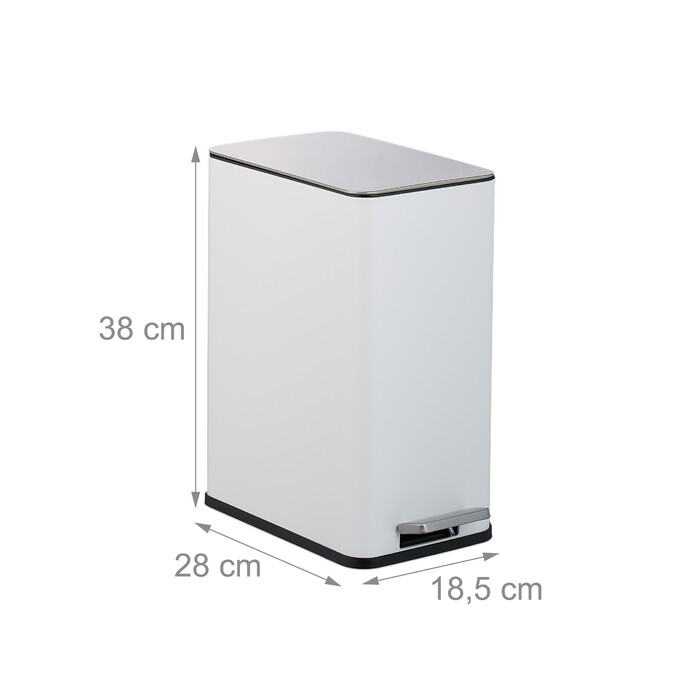 Relaxdays 10-Liter Cosmetic Storage Container