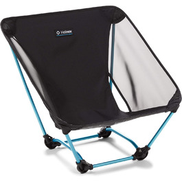 Стілець Helinox Ground Chair: легкий, складний, для кемпінгу та подорожей, чорний