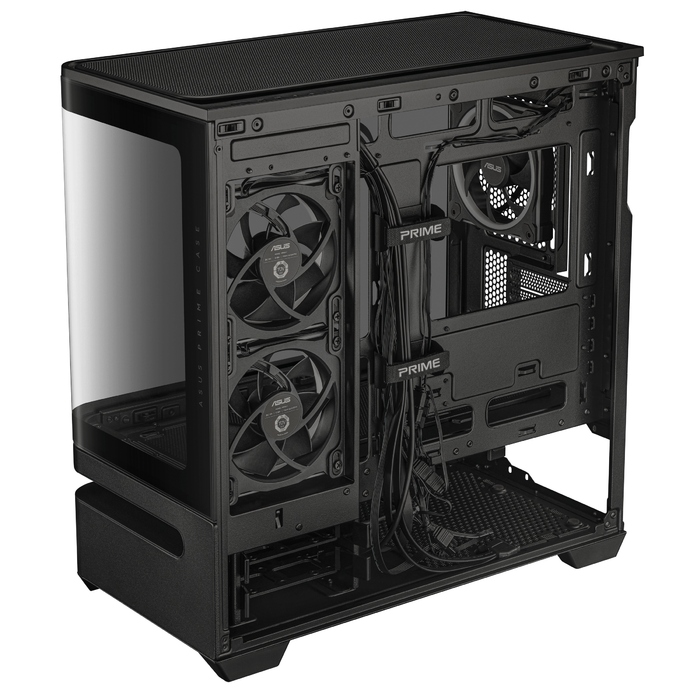 Корпус ASUS PRIME AP202 TG ARGB Midi Tower, чорний
