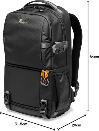 Сумка для фотообладнання Lowepro BP 250 AW III чорного кольору