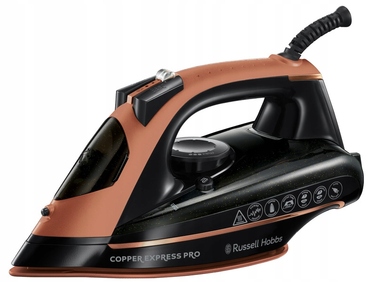 Парова праска Russell Hobbs Copper Express з підошвою Copper Infused, 150 г/хв