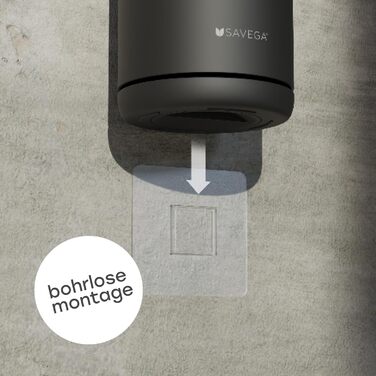 Силіконова щітка для унітазу на стіну – щітка для туалету без свердління, набір – щітка для унітазу з тримачем (чорний)