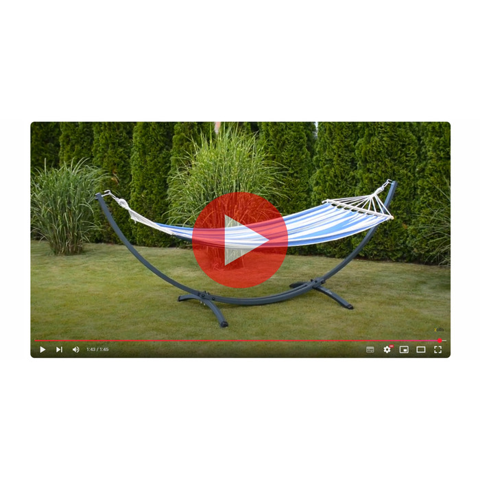 Стійка для гамака Go Garden, двомісна, металева, до 250 кг