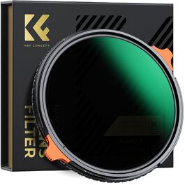 Поляризаційний та ND фільтр K&F Concept 95мм (CPL + ND4-ND64) Nano Xcel – 2-в-1, змінна щільність