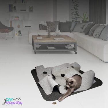 CatMountain® Cat Carpet, Cat Tunnel, Cat Toy, Interactive Cat Toy, Kitten Toy for Your Cat.