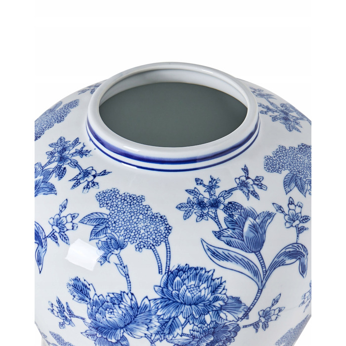 Порцелянова ваза Beliani, 23 x 46 см