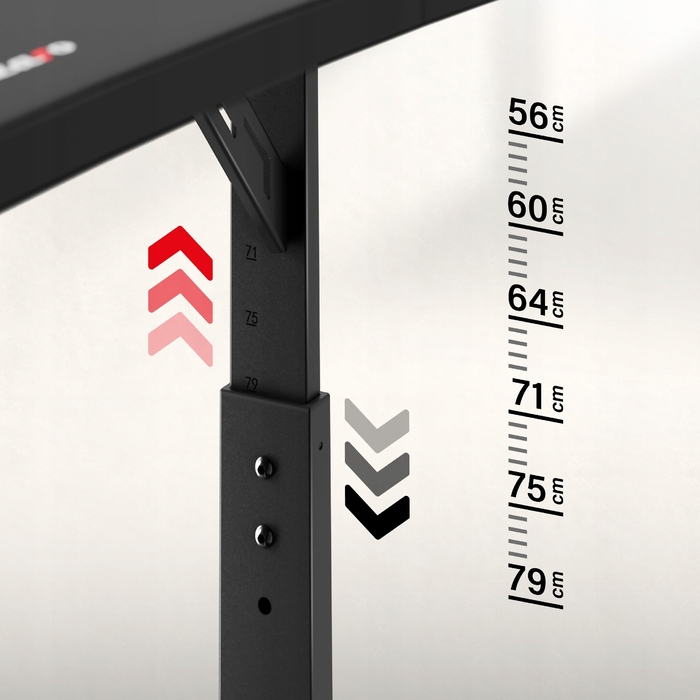 Ігровий стіл Huzaro Hero 3.6 RGB Black з LED-підсвіткою