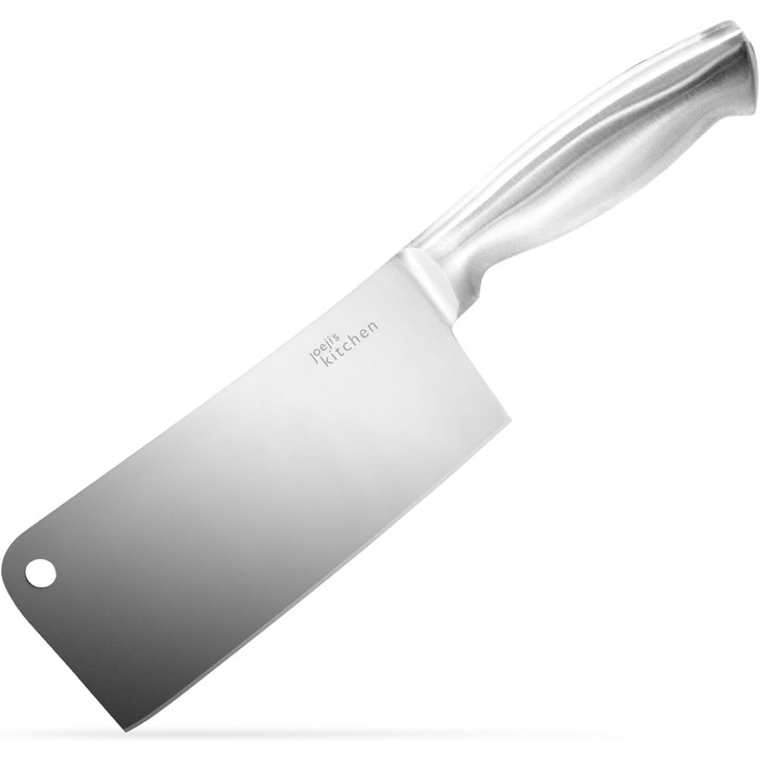 Кухонний ніж Joeji's Hackmesser 17 см - нержавіюча сталь 5Cr15Mov, універсальний ніж для м'яса, азіатський ніж для нарізки