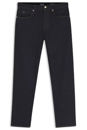 Чоловічі джинси BOSS Maine Regular-Fit сині з еластичного деніму (46W/34L)