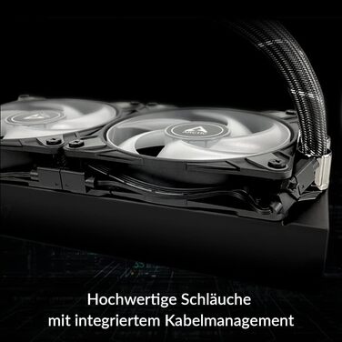 ARCTIC Liquid Freezer II 420 A-RGB - Повнорозмірна система водяного охолодження CPU з RGB, LGA1700, 200-1900 RPM