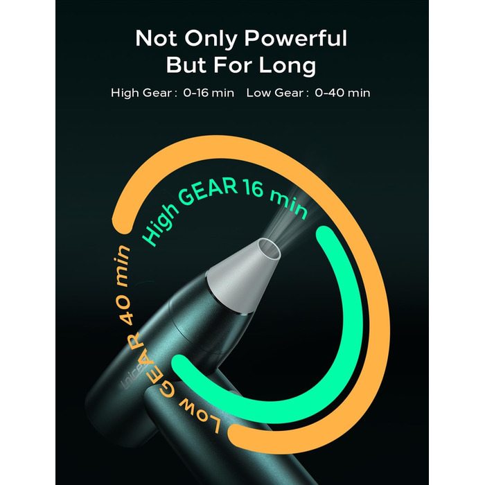 Електричний пилосос для видалення пилу 150000 RPM - бездротовий компресор для чищення з потужним безщітковим мотором (червоний)