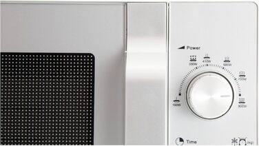 Мікрохвильова піч Sharp R204S Solo 20 л, 800 Вт, срібна