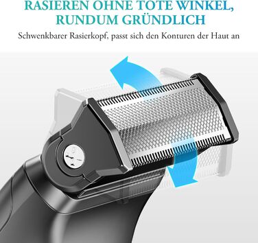 Триммер для тіла чоловічий 2-в-1 Intimrsierer Mnn, водонепроникний, з насадкою, для тіла, обличчя, ніг, грудей, пах, Intimrsierer Mnn (A-1)