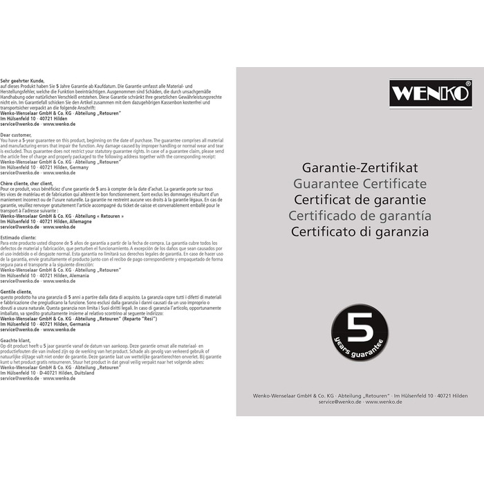 Автоматичний душ WENKO Rain, антикальк, з функцією самоочищення, 17x25 см, хром/чорний матовий