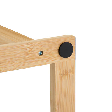 Relaxdays Bamboo Towel Rack