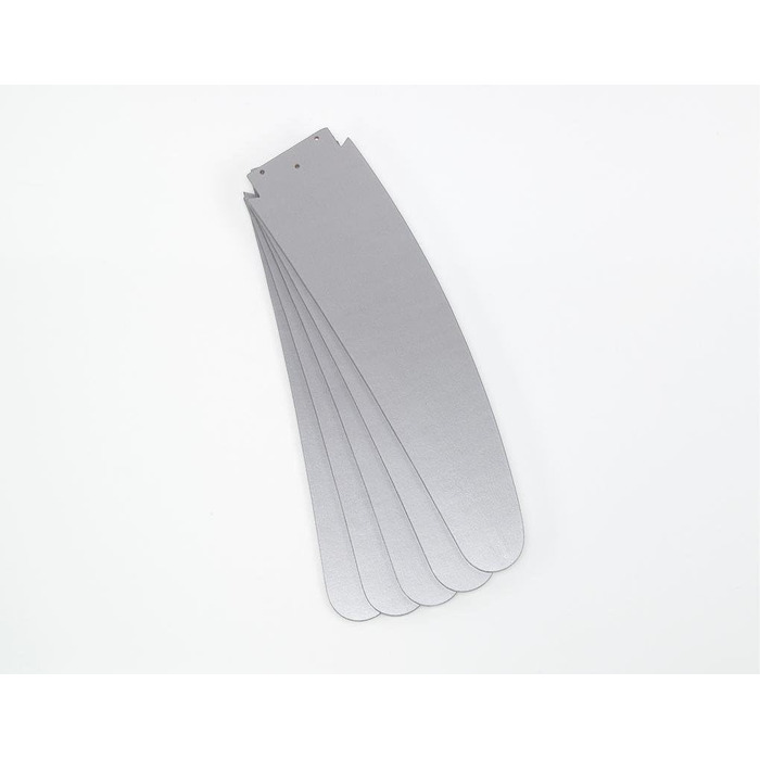 Стеляний вентилятор Bendan 72220 з підсвічуванням та 5 лопатями, діаметр 132 см, хром, опалесцентне скло