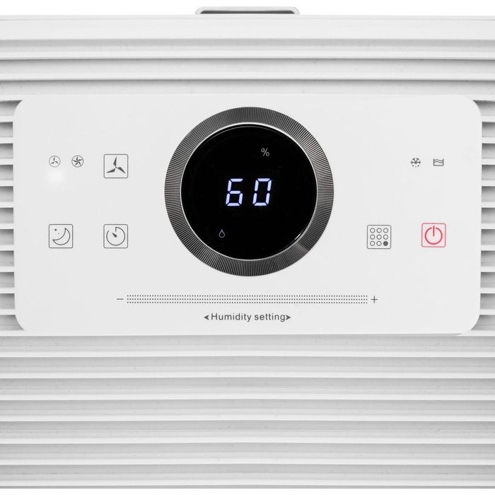 Зволожувач повітря та очищувач Trotec TTK 27 HEPA – 10 л/24 год, HEPA-фільтр H13, гігростат, LED-індикатор якості повітря, таймер