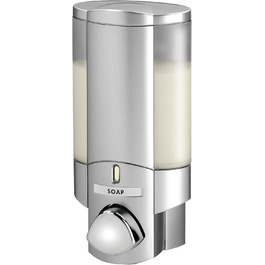 Дозатор мила Better Living Aviva для 1 флакона, сатиновий срібло, 1-камерний