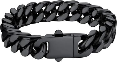 Чоловіча ланцюжок Panzerkette Miami з нержавіючої сталі Bestyle 19/21/23 см, 12.5 мм (з подарунковою коробкою)