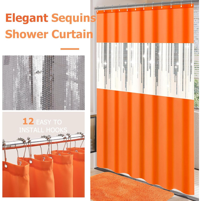 Набір аксесуарів для ванної кімнати, 9 предметів: сміттєвий бак, тримач для зубних щіток, стаканчик для зубних щіток, диспенсер для мила/лосьйону, тумбочка під раковину, мильниця, щітка для унітазу, контейнер для ватних паличок (Помаранчевий, Комплект для