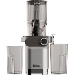 Anybear Швидковичавник, 200W, холодний віджим, Tritan, BPA-free, рецепти соків (сірий)