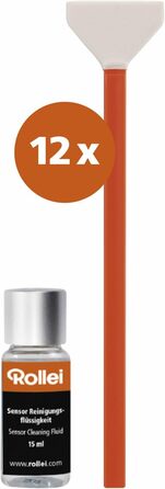 Набір для чищення камери Rollei Travel, 7-в-1: Lenspen, двірник, серветки, рідина для чищення об'єктивів. Підходить для DSLR, Sony, Nikon, Canon (сенсорне чищення Full Frame)