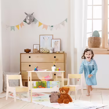 Relaxdays 3-piece Children's Seating Set