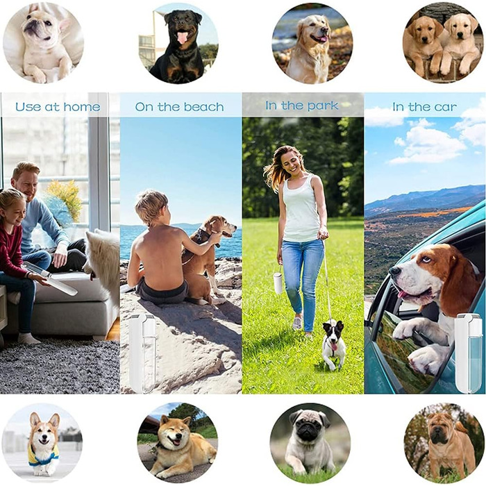 Складана пляшка для води для собак та котів, портативна, для прогулянок, подорожей та активного відпочинку