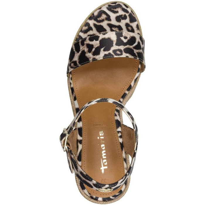 Босоніжки жіночі Tamaris Leopard, з устілкою TOUCHit, розмір 35 EU