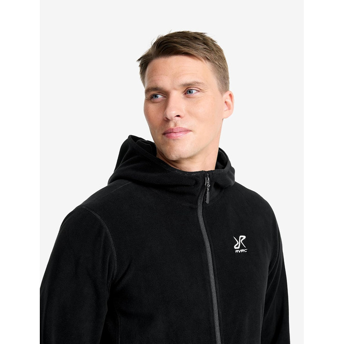 Флісова худі RevolutionRace Hiker для чоловіків, чорний, легка та еластична