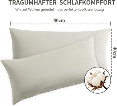 Комплект постільної білизни RUIKASI з бавовни 4-х частинний - сірий, двоколірний комплект з блискавкою (Антрацит та світло-сірий)