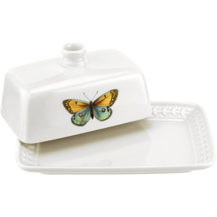Portmeirion Botanic Garden Harmony Butter Dish with Lid