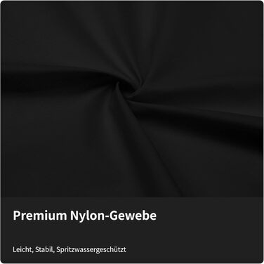 Органайзер для валізи Cipway, 5 шт. - кубики для одягу, нейлон, сірий (5PCS, чорний)