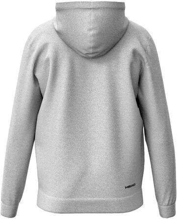 Чоловіча толстовка на молнії Head Club Original Hoodie Fz, сірий меланж, розмір 3XL