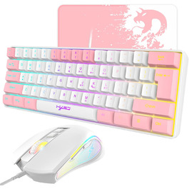 Ігрова комбо клавіатура та миша XINMENG з RGB підсвічуванням, мишка з 3600 DPI, Panda серія, для PS4/Windows/PC/Mac/Laptop